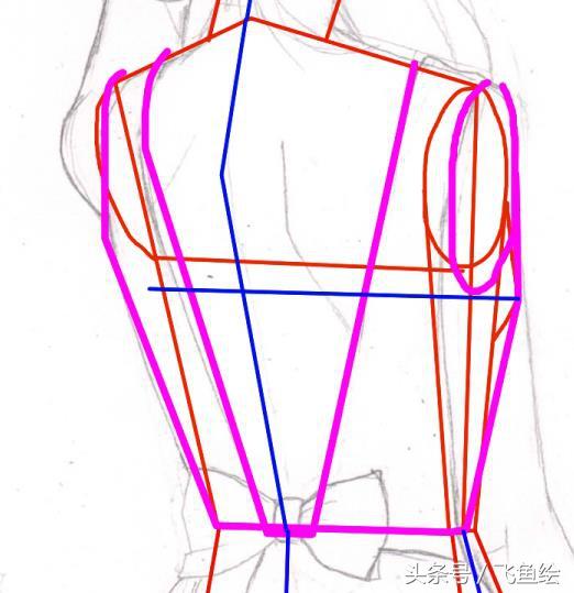 零基础服装效果图马克笔手绘技巧 黄哲马克笔服装效果图手绘第八课(23)